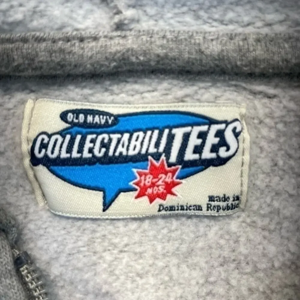Old Navy Superman Hoodie Sweatshirt Baby Size 18-24 Months full zip